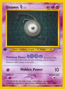 [PKM-C] Unown [Z] (60/105) [Neo Destiny 1st Edition]