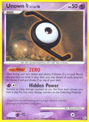 [PKM-C] Unown Z (72/132) [Diamond & Pearl: Secret Wonders]