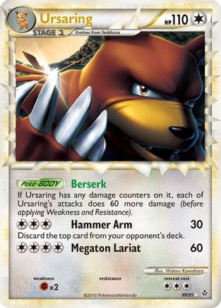 [PKM] Ursaring (89/95) [HeartGold & SoulSilver: Unleashed]