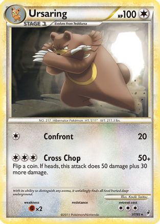 [PKM] Ursaring (37/95) [HeartGold & SoulSilver: Call of Legends]