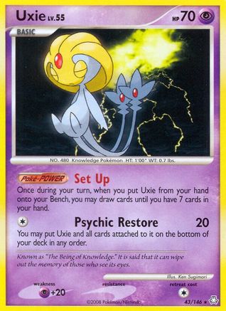 [PKM] Uxie (43/146) [Diamond & Pearl: Legends Awakened]