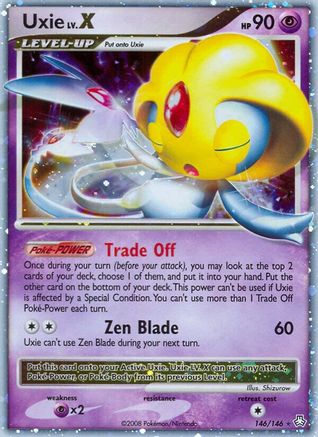 [PKM-R] Uxie LV.X (146/146) [Diamond & Pearl: Legends Awakened]