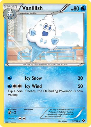 [PKM] Vanillish (32/99) [Black & White: Next Destinies]