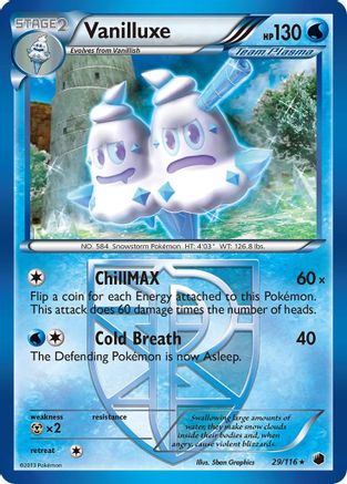 [PKM] Vanilluxe (29/116) [Black & White: Plasma Freeze]