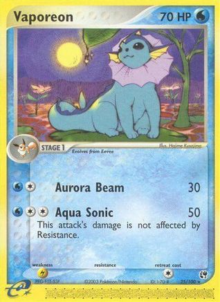 [PKM] Vaporeon (25/100) [EX: Sandstorm]