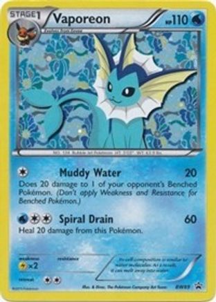 [PKM-R] Vaporeon (BW89) [Black & White: Black Star Promos]