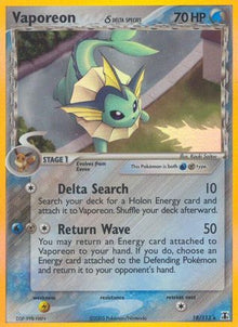[PKM] Vaporeon (18/113) (Delta Species) (Stamped) [EX: Delta Species]