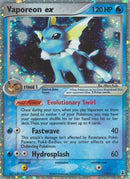 [PKM-R] Vaporeon ex (110/113) [EX: Delta Species]