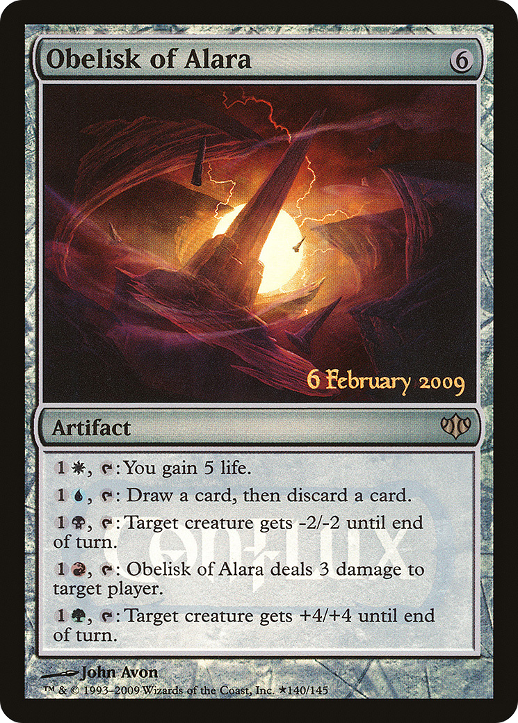 {R} Obelisk of Alara [Launch Party][PA PLPA 140]