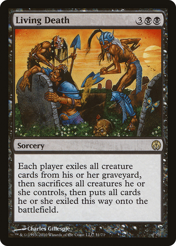 {R} Living Death [Duel Decks: Phyrexia vs. the Coalition][DDE 031]