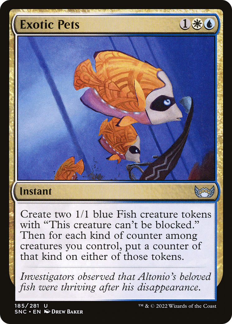 {C} Exotic Pets [Streets of New Capenna][SNC 185]