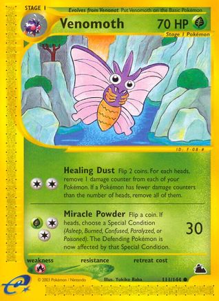 [PKM] Venomoth (111/144) [Skyridge]