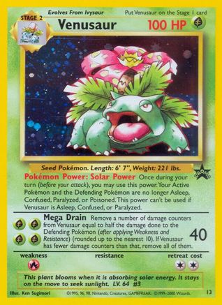[PKM] Venusaur (13) [Wizards of the Coast: Black Star Promos]