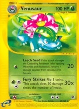 [PKM] Venusaur (67/165) [Expedition: Base Set]
