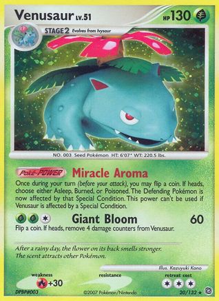 [PKM] Venusaur (20/132) [Diamond & Pearl: Secret Wonders]