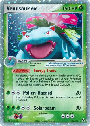 [PKM] Venusaur ex (112/112) [EX: FireRed & LeafGreen]