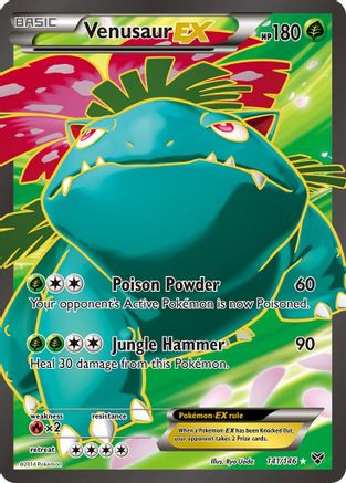[PKM-R] Venusaur EX (141/146) [XY: Base Set]