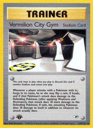 [PKM] Vermilion City Gym (120/132) [Gym Heroes 1st Edition]