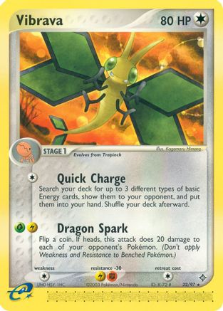 [PKM] Vibrava (22/97) [EX: Dragon]