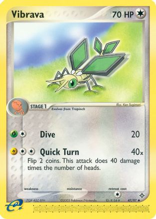 [PKM] Vibrava (47/97) [EX: Dragon]