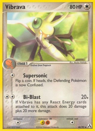 [PKM-C] Vibrava (46/92) (Stamped) [EX: Legend Maker]