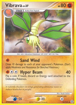 [PKM] Vibrava (74/132) [Diamond & Pearl: Secret Wonders]