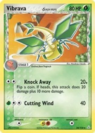 [PKM] Vibrava (54/110) (Delta Species) (Stamped) [EX: Holon Phantoms]