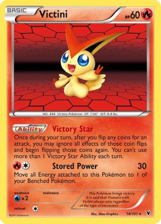 [PKM] Victini (14/101) [Black & White: Noble Victories]