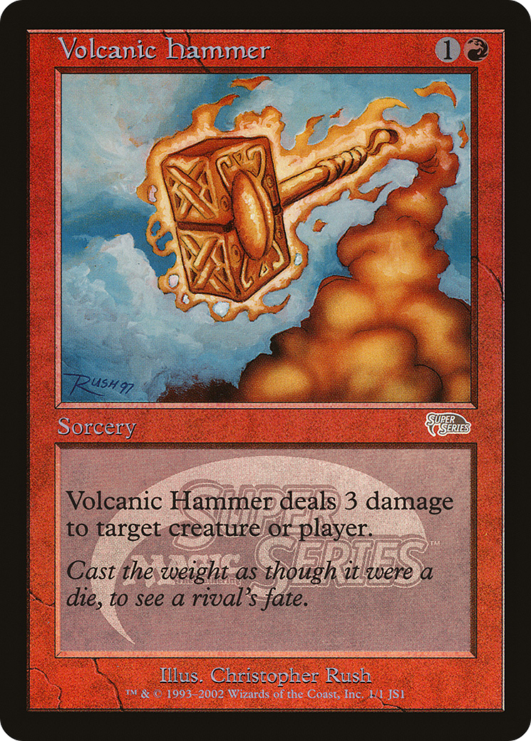 {R} Volcanic Hammer [Junior Super Series][PA PSUS 007] - Misty Mountain Games