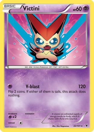 [PKM-R] Victini (43/101) [Black & White: Noble Victories]