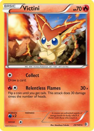 [PKM] Victini (23/149) [Black & White: Boundaries Crossed]