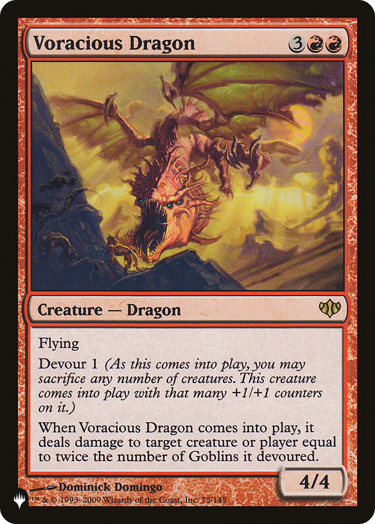 Voracious Dragon [LIST 75/145]