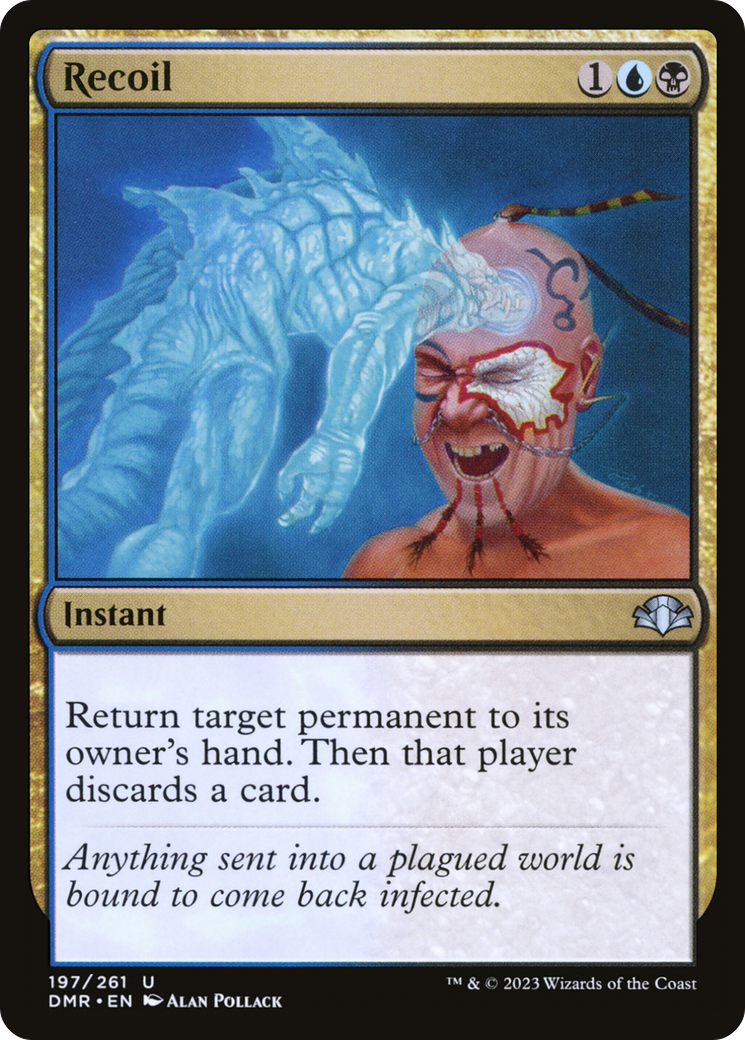 {C} Recoil [Dominaria Remastered][DMR 197]
