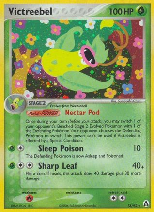 [PKM-R] Victreebel (13/92) (Stamped) [EX: Legend Maker]