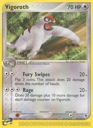 [PKM] Vigoroth (47/109) [EX: Ruby & Sapphire]