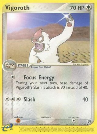 [PKM] Vigoroth (52/100) [EX: Sandstorm]