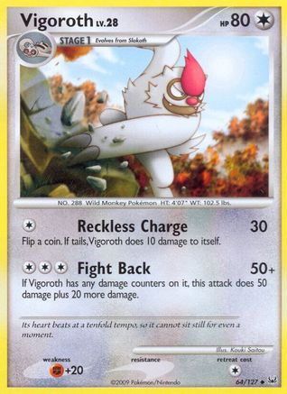 [PKM] Vigoroth (64/127) [Platinum: Base Set]
