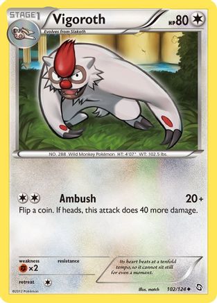 [PKM] Vigoroth (102/124) [Black & White: Dragons Exalted]