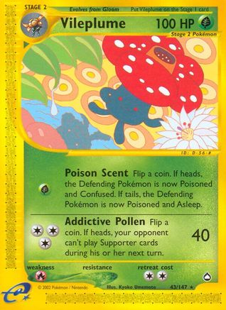 [PKM] Vileplume (43/147) [Aquapolis]