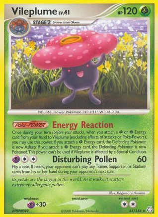 [PKM] Vileplume (45/146) [Diamond & Pearl: Legends Awakened]
