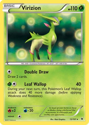 [PKM-R] Virizion (13/101) [Black & White: Noble Victories]