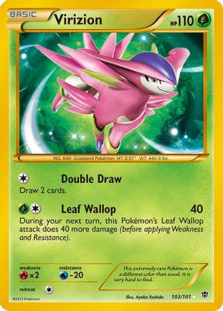 [PKM] Virizion (103/101) [Black & White: Plasma Blast]