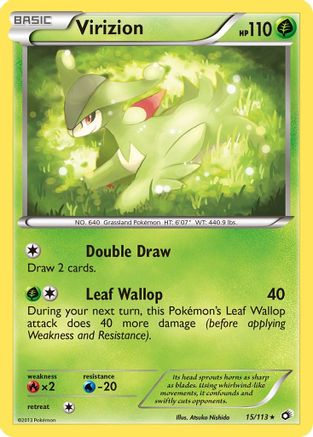 [PKM-R] Virizion (15/113) [Black & White: Legendary Treasures]