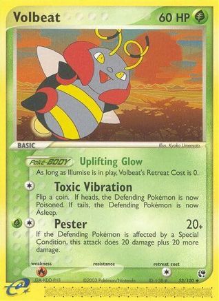 [PKM] Volbeat (53/100) [EX: Sandstorm]