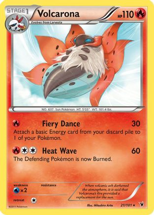 [PKM] Volcarona (21/101) [Black & White: Noble Victories]