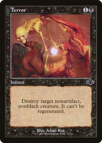 {C} Terror (Retro) [Dominaria Remastered][DMR 312]