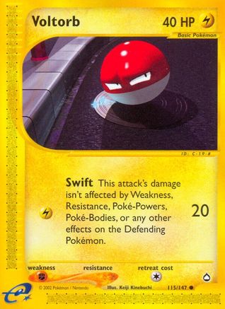 [PKM] Voltorb (115/147) [Aquapolis]
