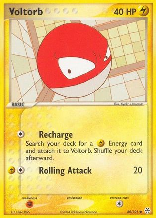 [PKM] Voltorb (80/101) [EX: Hidden Legends]