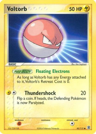 [PKM] Voltorb (85/112) [EX: FireRed & LeafGreen]