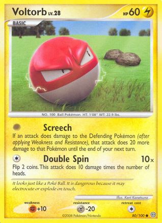[PKM] Voltorb (80/100) [Diamond & Pearl: Stormfront]